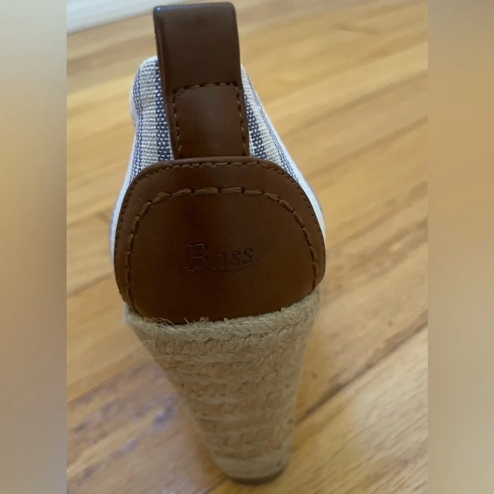 G. H. Bass Kaitlyn Espadrille Wedge Shoes 7M